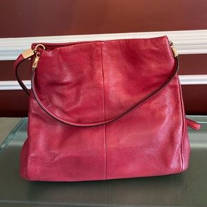 Vintage Leather Coach Bag